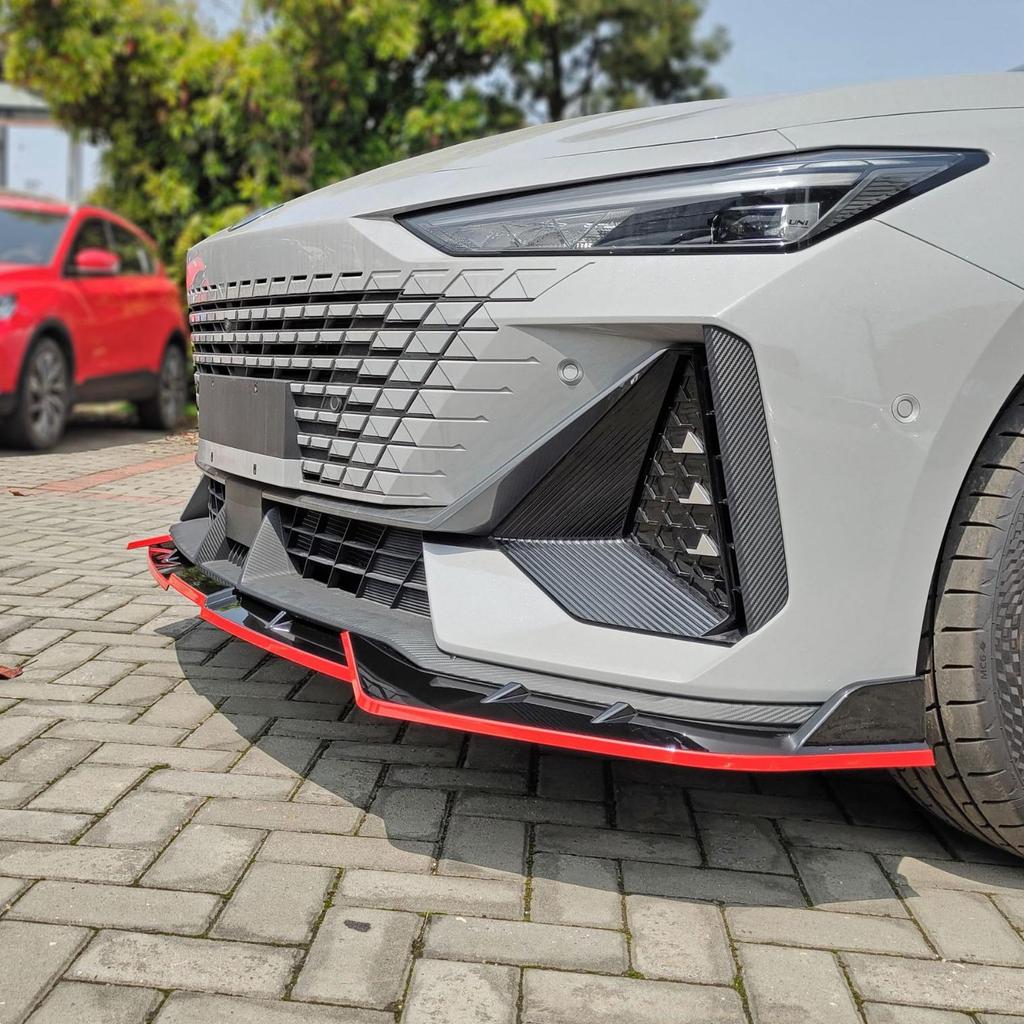 2022 Changan UNI-V Front Lip & Rear Spoiler Kit: Non-Destructive Install with Bumper Protector