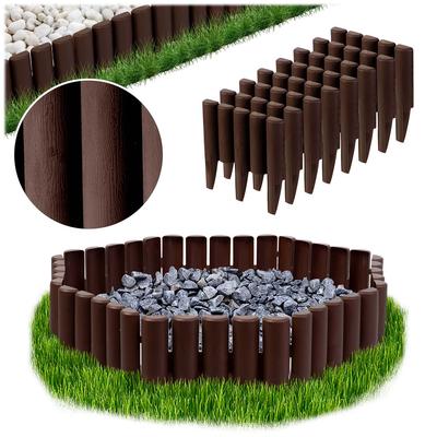 Plonos Garden Edging 220 Cm PL-961 Brown