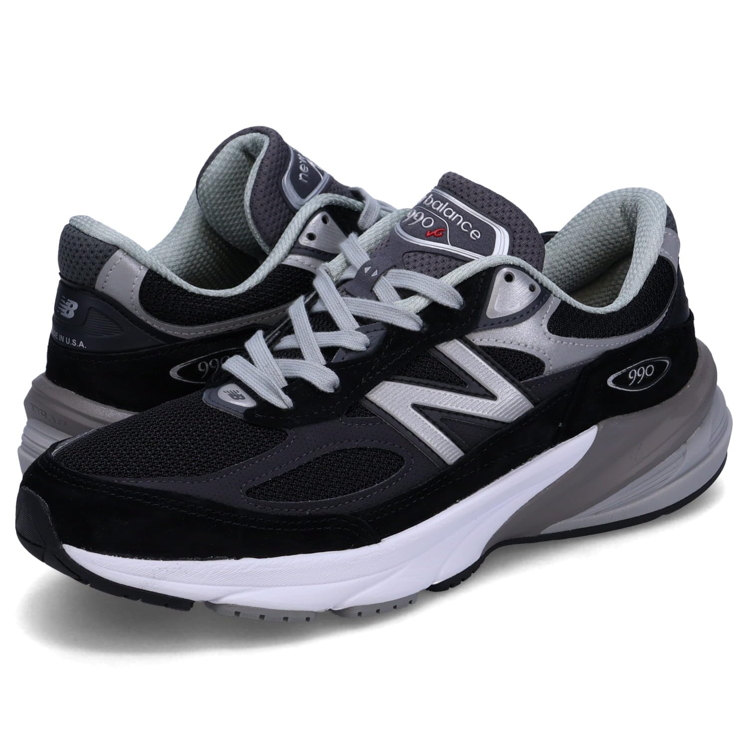 

Кроссовки 990 M990BK6 Черные см [New Balance] Мужские 29.5 [Товар] чёрный