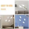 Acrylic Footprint Mirror Wall Decal Self Adhesive 3D Decorative Wall Sticker for Childrens Room Nursery Bedroom Living Room