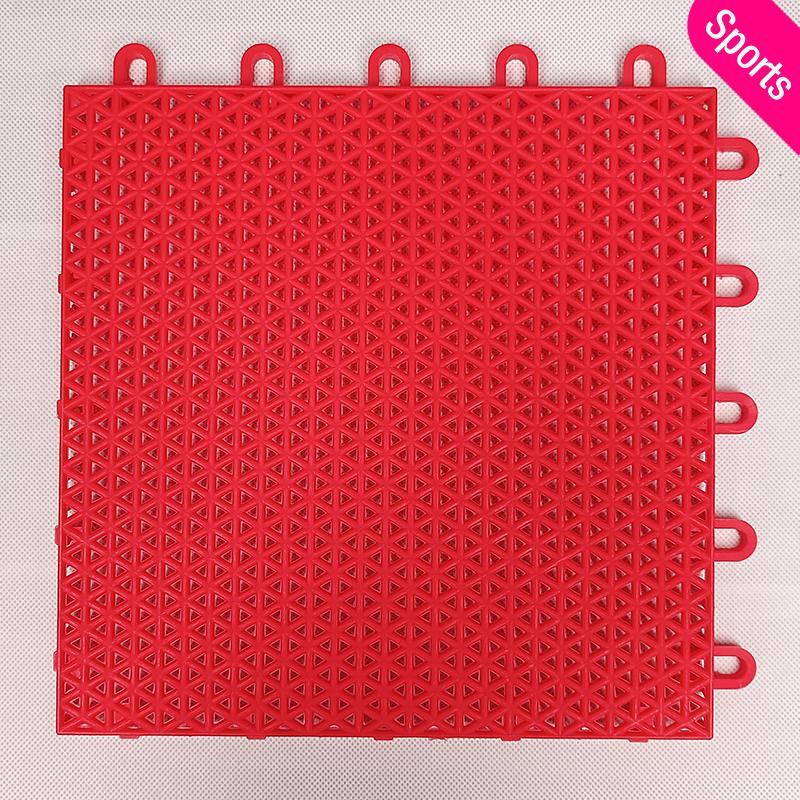 Bathroom Splicing Mats Grid Waterproof Suspension Kindergarten Sports Floor Car Wash Balcony Garden Swimming Pool Plastic Tile