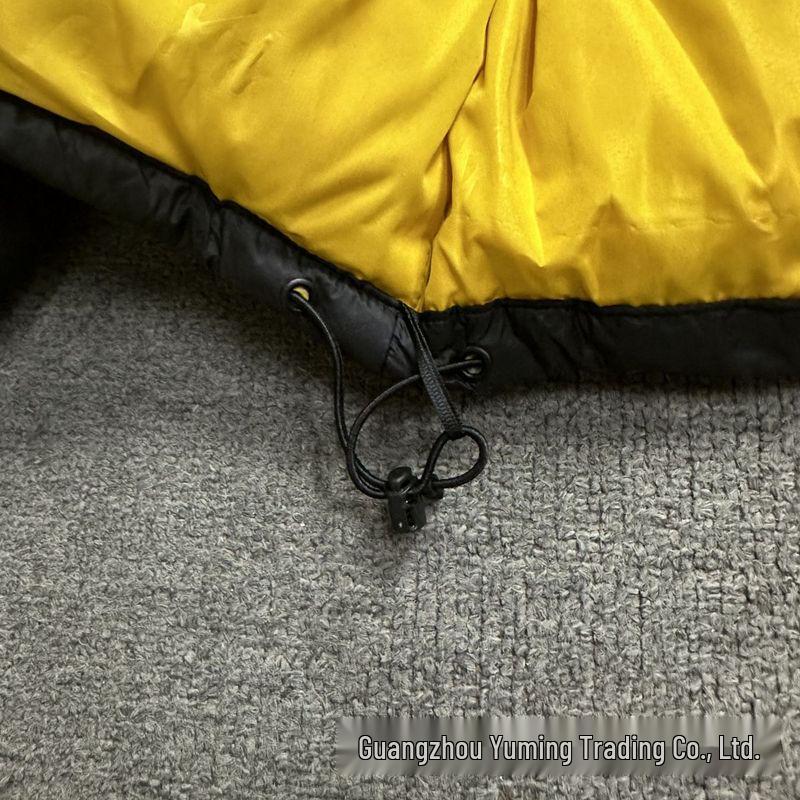 Men's and Women's Trendy Hooded Winter Cotton Coat - Thick, Warm, and Loose Fit Outerwear.