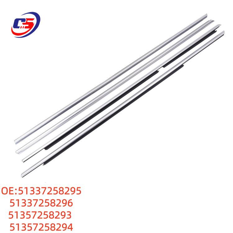 

BMW 3 Series F30 Windshield Weatherstrip Exterior Trim 51337258295 51337258295, 51337258296, 51357258293, 51357258294