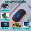 [New Release - Ultra-Thin] Wireless Mouse - Silent Design  Type-C Rechargeable  2.4GHz & Bluetooth Dual Connection  3-Stage DPI Adjustment  7-Color