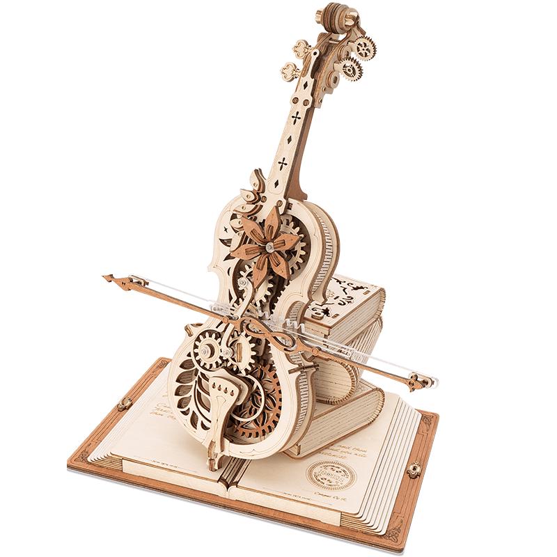 Robotime 3D Wooden Puzzle Music Box Kit