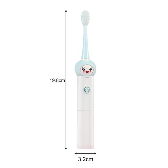 Уход за зубами Мультяшная творческая форма Мягкая щетина Водонепроницаемый IPX7 — фото 5