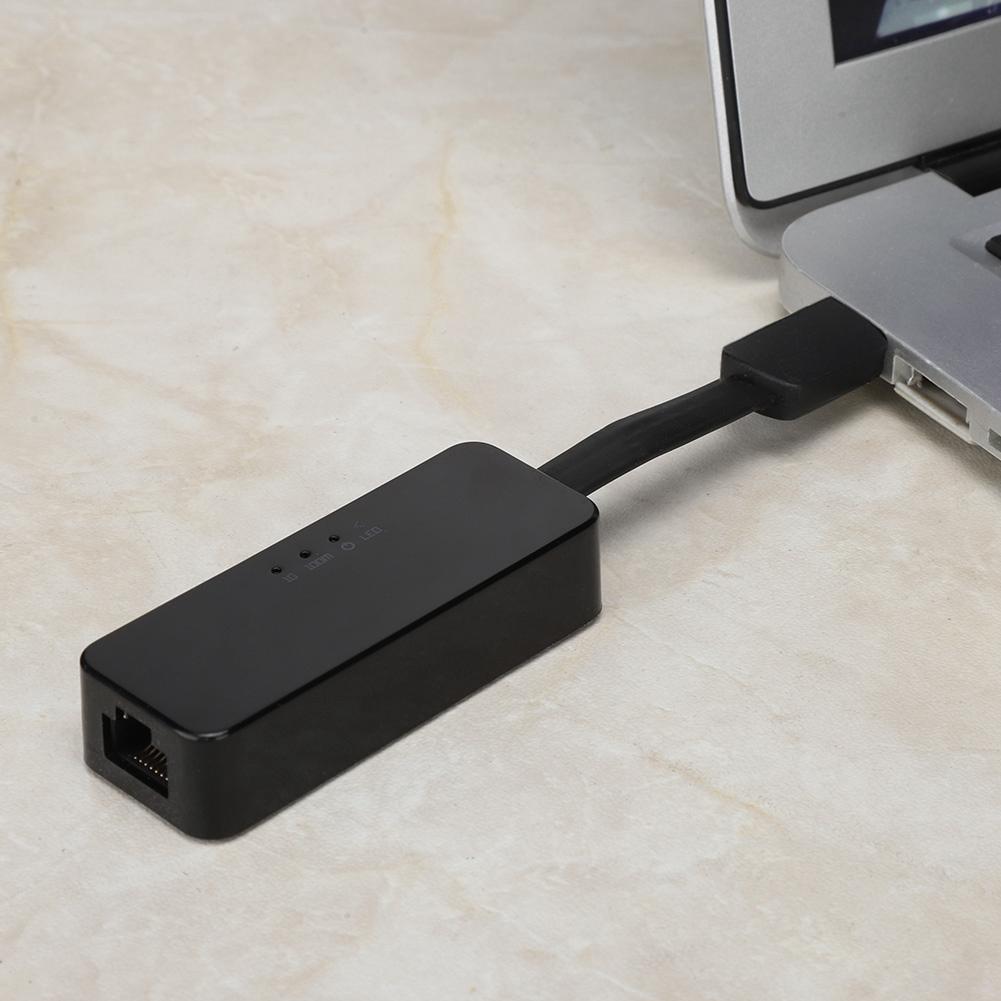 For Realtek 8153B Low Power Gigabit USB Network Card 40 Pin (Black)