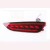 2 Pcs Car Tail Light LED Brake Light Taillight For Hyundai Accent 2012-2017 Hatchback 20 Rear Bumper Lamp