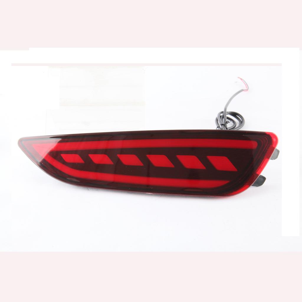2 Pcs Car Tail Light LED Brake Light Taillight For Hyundai Accent 2012-2017 Hatchback 20 Rear Bumper Lamp