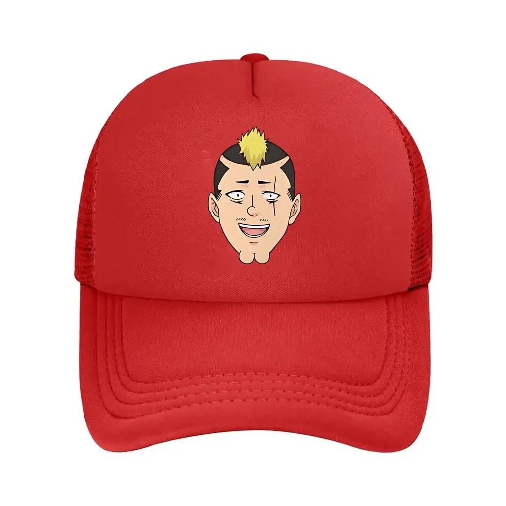 Anime Face Manga - Inspired, Character Expression Design Mesh Baseball Cap