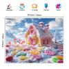2D Flat Print Magical Candy Land Backdrop for Studio Photoshoot & Live Stream
