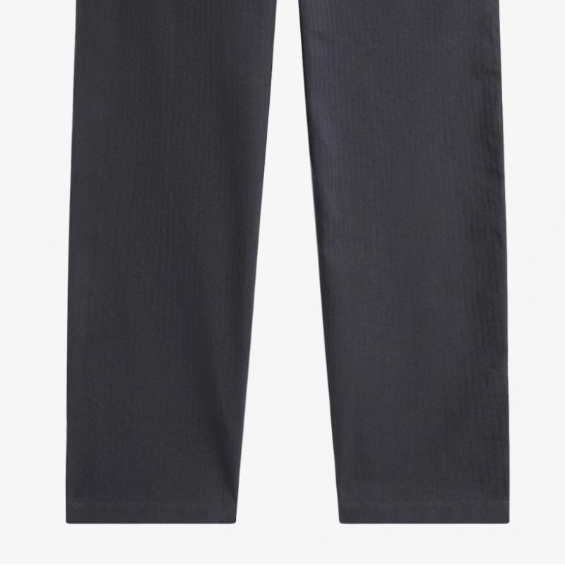 Fred Perry [sharp] Herringbone Utility Trouser   Anchor Grey Afpm2417174 297