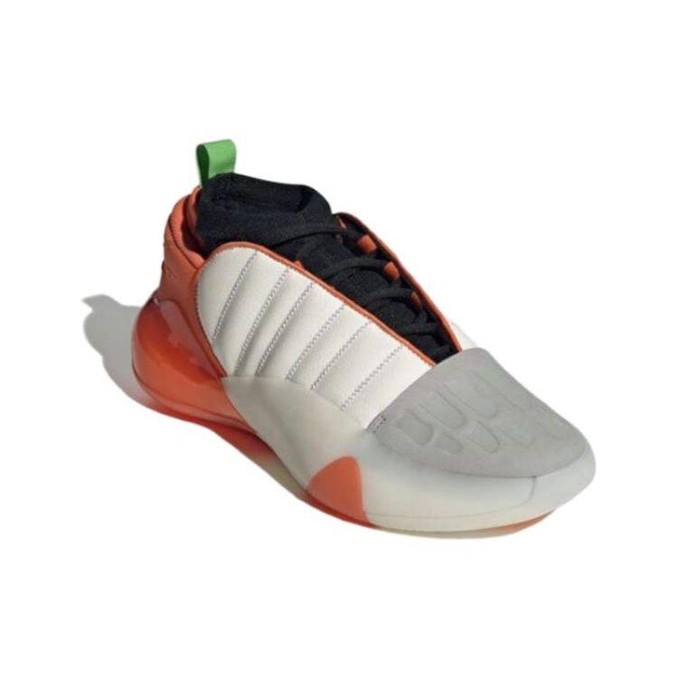 Adidas Harden tom. 7 Halloweenowe Sneakersy Unisex Pomarańczowe Chmurnobiałe Rdzennoczarne IG1623