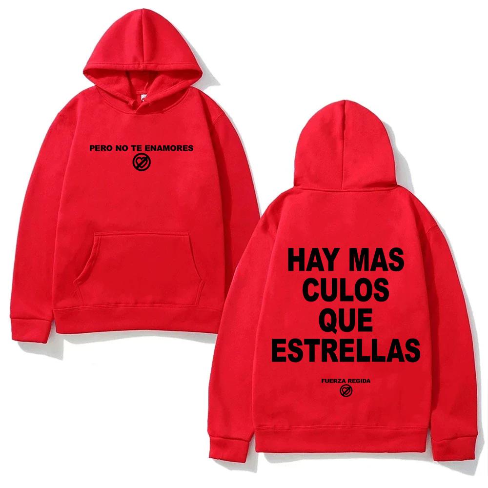 FUERZA REGIDA NEW TOUR Hoodie Graphic Print Punk Sweatshirt YOUR HOMETOWN TOUR 2025 Popular Clothing Sudaderas Unisex Pullovers