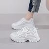 Fashion Women New Fashion Platform Sport Running Shoes Women 2025 New Vintage  Casual Chunky Sneakers Women Mesh Platform Shoes