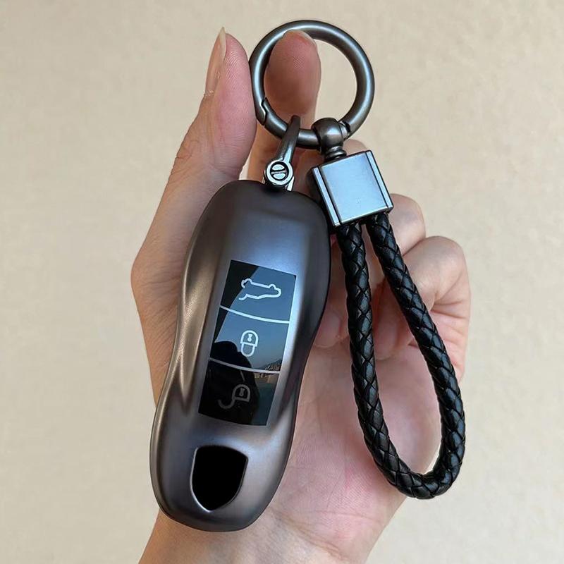 Tpu Auto Key Fob Cover Case Housing Key Ring Remote Fit For Porsche Panamera Spyder Carrera Macan Cayman Cayenne 911 970 981 991 Auto Accessories