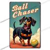 Vintage Cute Dog Themed Metal Tin Sign Retro Funny Puppy Wall Art Decor for Home Pet Shop Man Cave Rustic Iron Painting Plaque