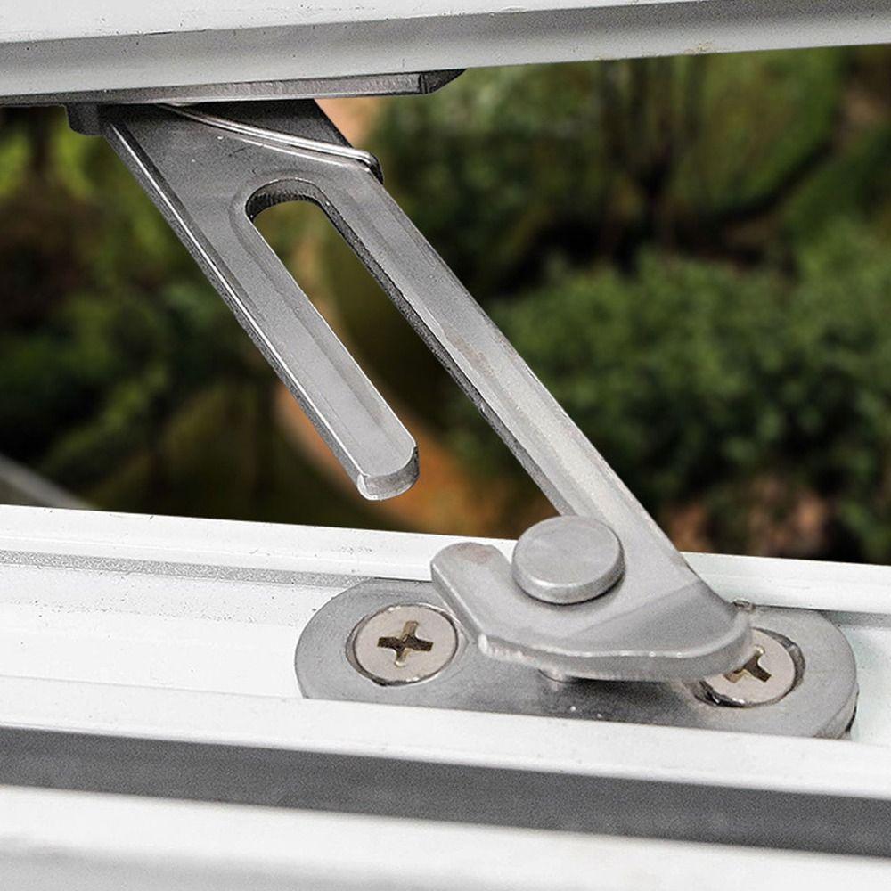 Right Mounting Safety Window Lock Adjustable Window Opening Restrictor Window Limiter  Safety