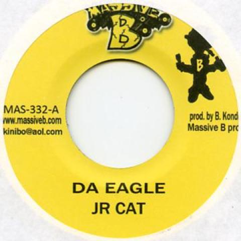 

7inch Record JUNIOR CAT - Da Eagle MAS332 Massive B 2010 US Reggae, Ska & Dub