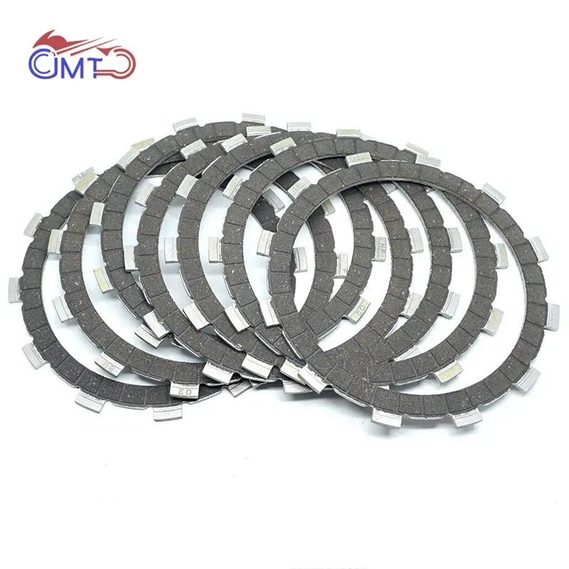 

Для Kawasaki KL600 KLR600 1984-1986 KL650 KLR650 1987-1995 2012-2015 Tengai 1989-1990 KLX650/R Комплект фрикционных дисков сцепления 7 шт.