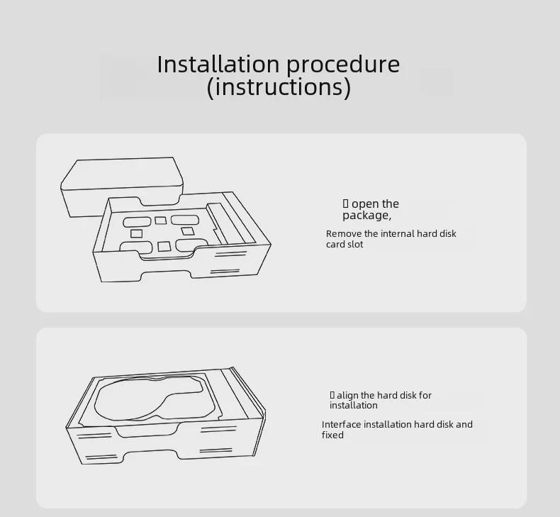 Akasis Dual Bay Hard Drive Enclosure: 3.5" & 2.5" SSD/HDD Protective Case