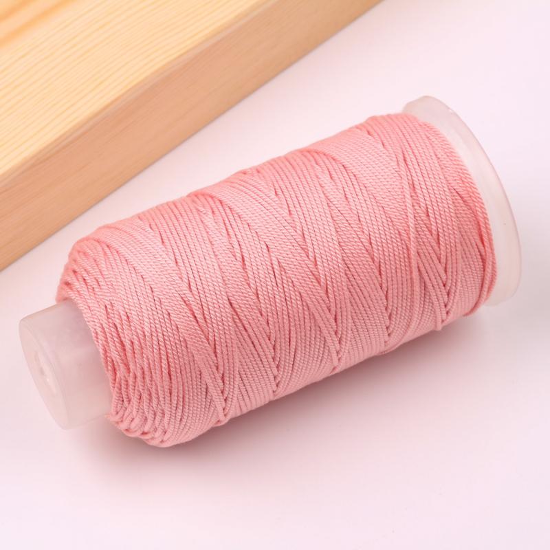 Qs Hand-Rubbed Cotton Thread 18 Strands Of Section Dyeing Gradient Diy Hand-Woven Bracelet Bracelet Rope Play Thread Rope Beading Matching