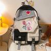 Hell Inn Boys And Girls Elementary And Secondary School Bags Cartoon Hazbinhotel Trendy Backpack Cool