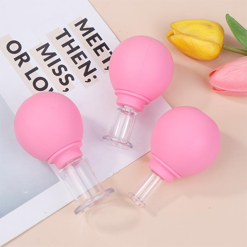Vacuum Silicone Facial Beauty Cup, Household Cupping, Face Lifting, Ball Irrigation, Beauty