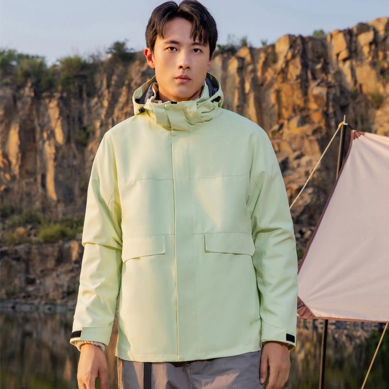 

Унисекс Уличная Куртка-Ветровка Три-в-Одном Защищающая от Холода Extra Extra Extra Extra Large