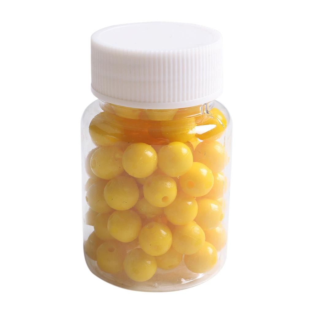 8mm/10mm/14mm Corn Flavor Floating Ball Baits Fishing Float Beads Soft Baits Fishing Tackle Fishing Lures for Carp Trout
