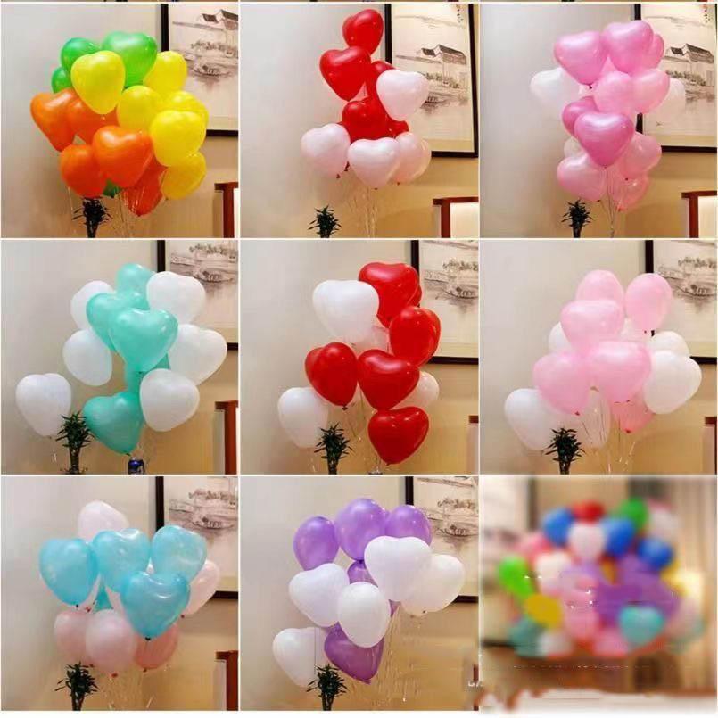 Factory Direct 12 Inch Latex Balloons Valentine's Day Wedding Anniversary Party Romantic Confession Decoration