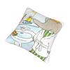 Cartoon Babar The Elephant Pillow Cover  Graphic Cushion Cover Retro Trendy Pillow Case For Sofa Couch Bed Living Room