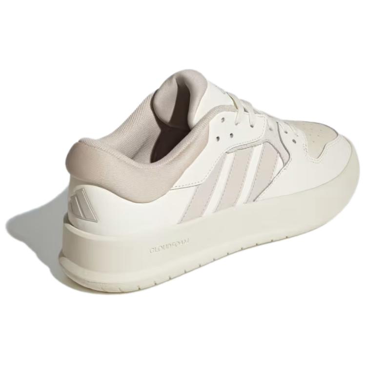 Adidas Court 24 Off White Aluminium Men Sneakers Cream Ivory ID1252