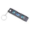 Convenient Miniature Magnetic Level with Keychain 3 Bubble Precise Measuring Tool for Home Outdoor Use Home Improvement