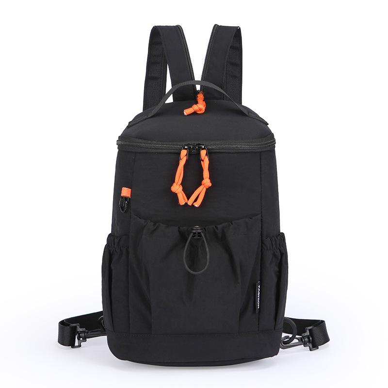 Schoolbag New Versatile Outdoor Multifunctional Backpack Student Male and Female Couples Casual Breast Bag Lightweight Large Capacity Backpack