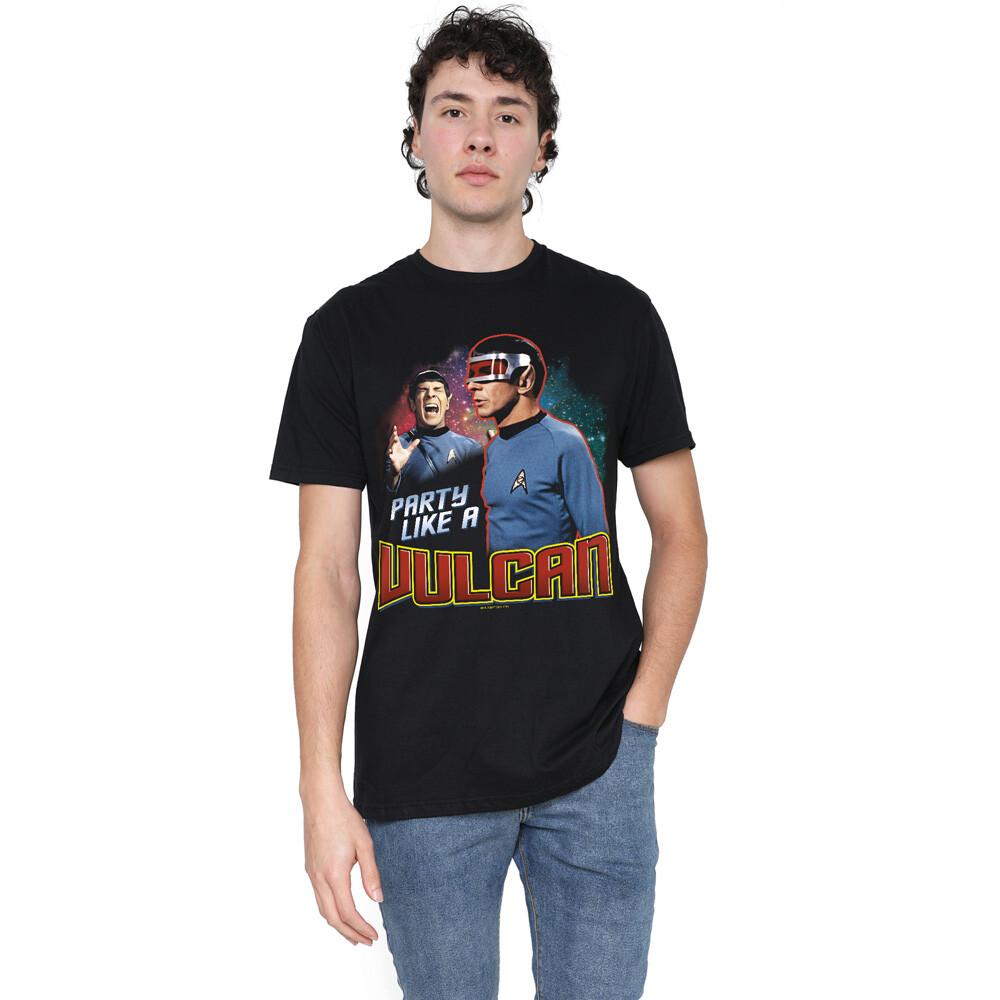 Star Trek Party Like A Vulcan T-Shirt S-5XL Black M