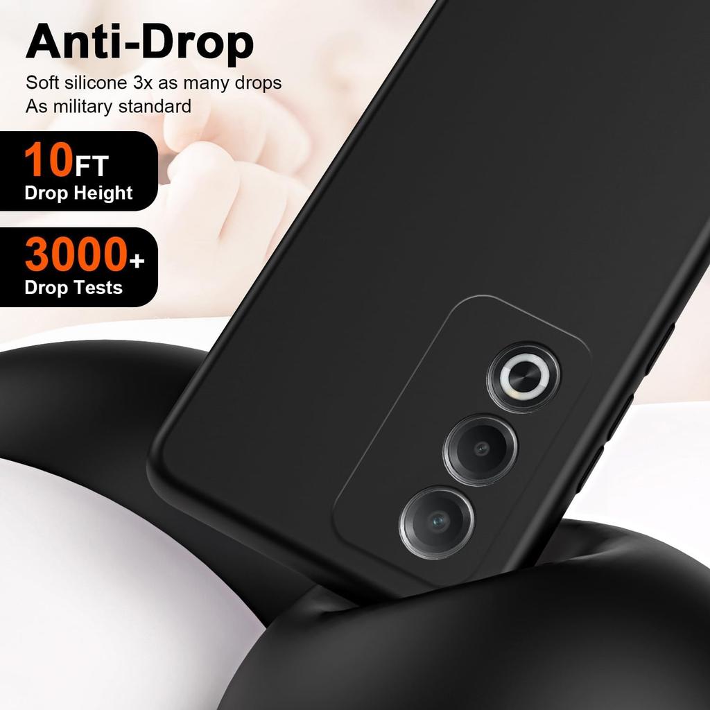 Flexible Liquid Silicone Case For OPPO A40 4G A40M A60 A3 Pro A80 A79 5G K12x Protective Cover Bumper Coque Shell Capa Fundas