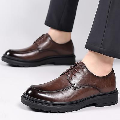 FashionSneakers for Men Artificial Leather Spring Autumn Casual Lace Up Fashion Shoes Daily Original Suits Office Wedding Shoes Men