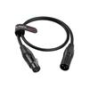 Cables XLR Balanced Microphone Shielded Compatible with Sennheiser Sound Zaxcom 1m Alvin's 3-pin Male-Female Cable, Noise-Sealing Design, Shure,