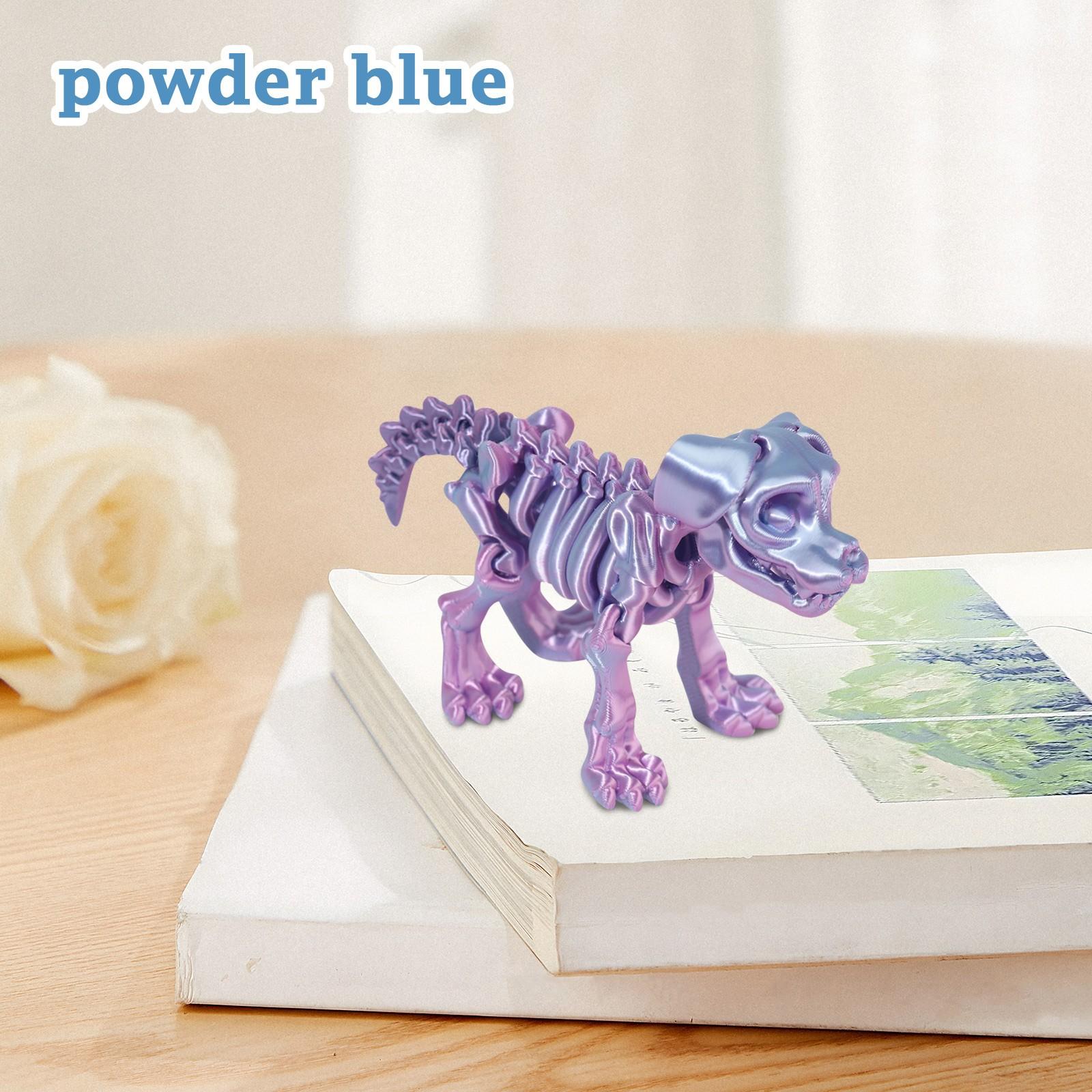 

3D-печать Скелет Собака Активность Сустав Животное Модель Самодельная Игрушка Украшения Творческие Украшения Ремесла One Size светло-фиолетовый