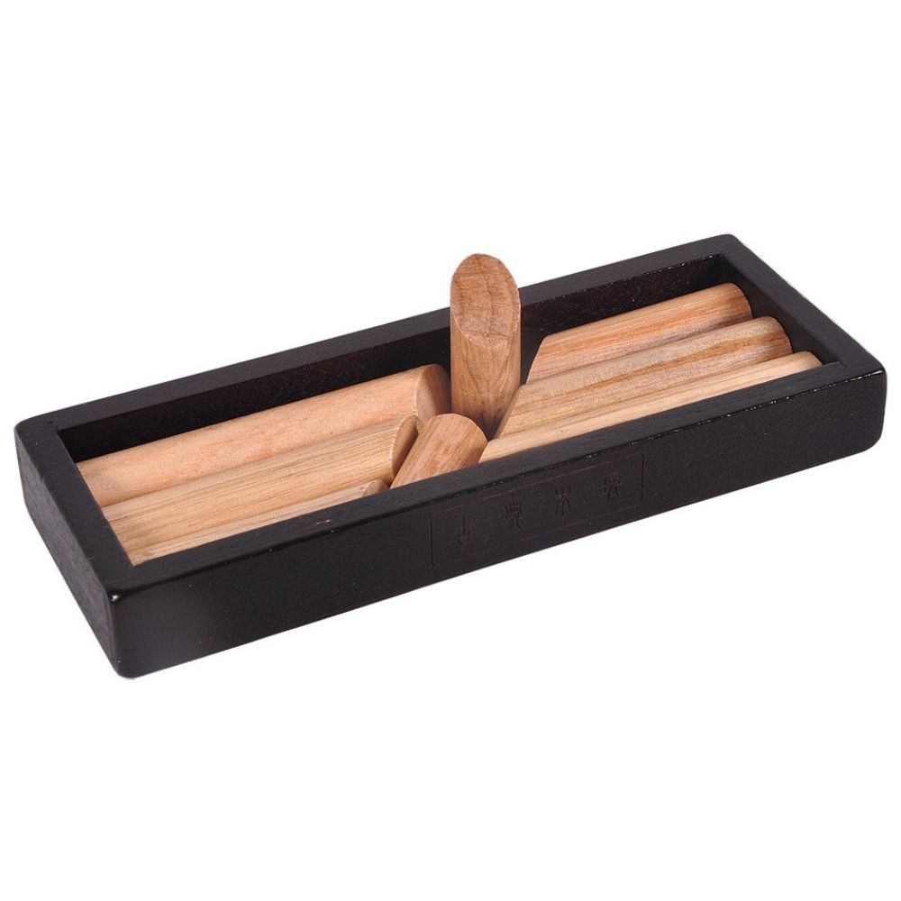 Unlock IQ Puzzle Mind Brain Teaser Luban Lock 3D Wooden Puzzles  Adult Kids Toys