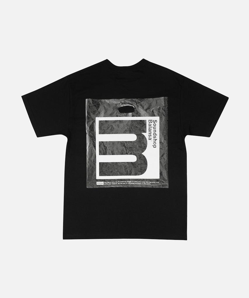 Maenhatanlekojeu Mr X Balansa Vinyl Bag T-Shirt - Black