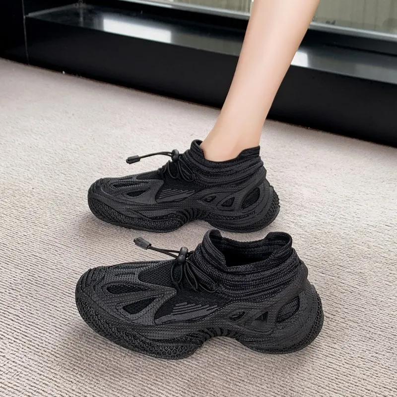 Womens Slip On Walking Shoes Comfort Breathable Sock Mesh Sneakers Casual Fashion Running Sports Tennis For Ladies