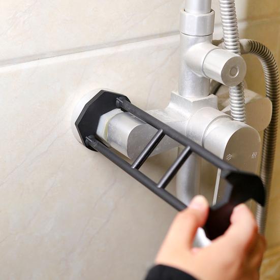 Multi-Purpose Sink Wrench 360-Degree Rotation Basin Faucet Wrench Tight Spaces Kitchen Bathroom Plumbing Tool