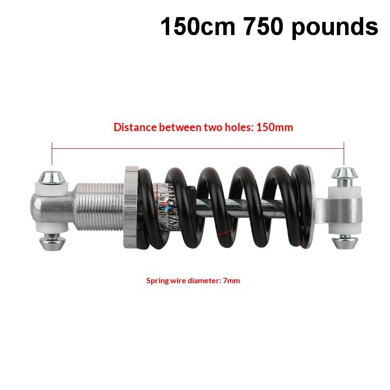 MTB Bicycle Shock Absorber, 1Pcs DIY Electric Bike Rear Suspension Spring 100/125/150MM Accessories.