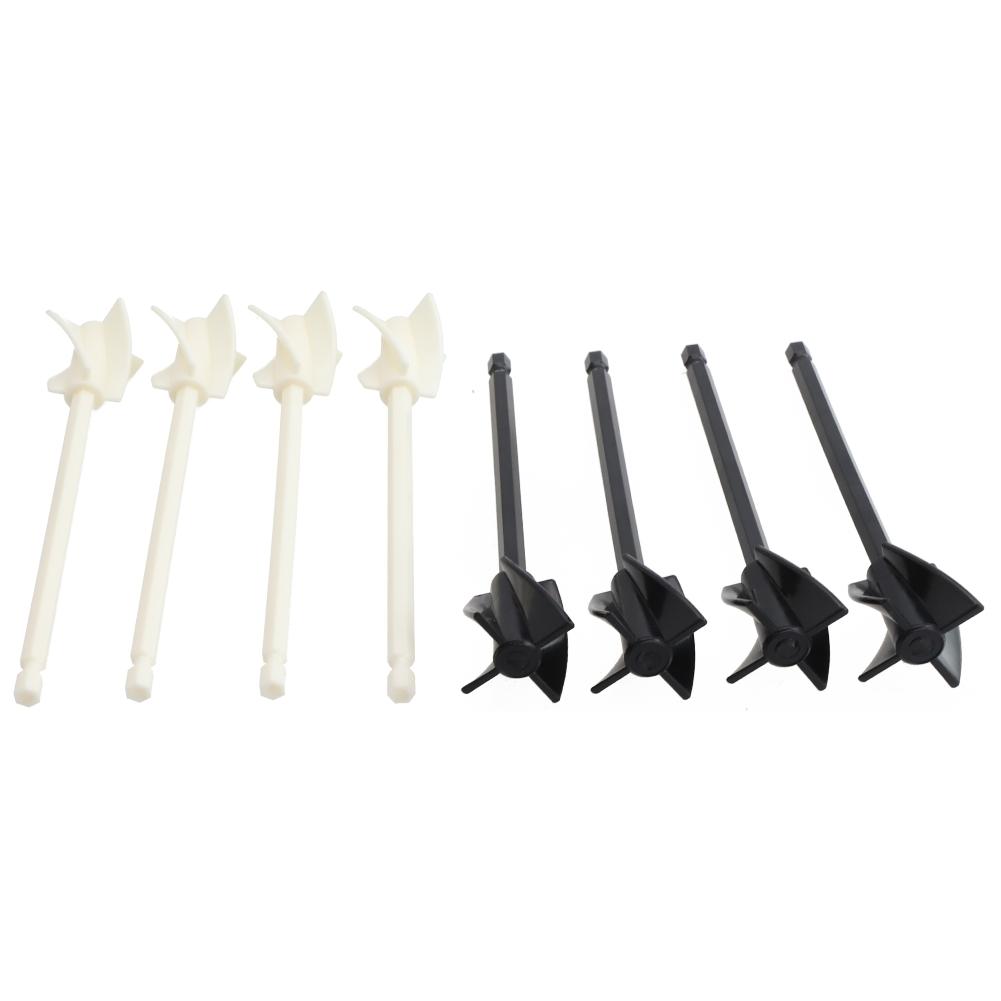 Stirring Paddles Professional Grade Resin Mixer Paddles with Standard Hex Shank for Easy Attachment to Your Drill Set of 4