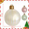 Christmas Inflatable Lantern Spheres Modern Artistic Pattern Decoration Holiday