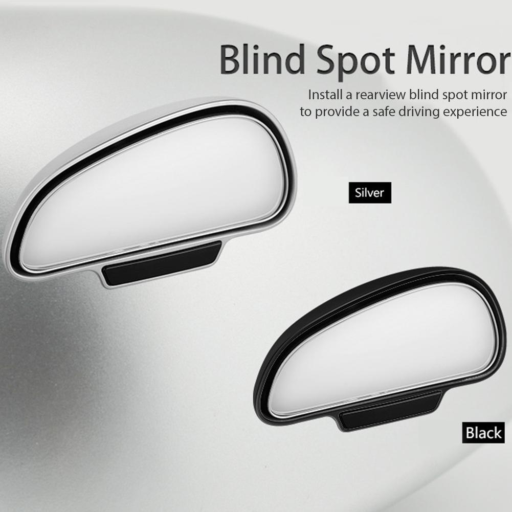 HD Sklenené Bočné Zrkadlo do Auta Otočné o 360 Stupňov Spätné Zrkadlo Zrkadlo Mŕtveho Uhla Profesionálny Bezpečnostný Doplnok pre Parkovanie Spätné Videnie