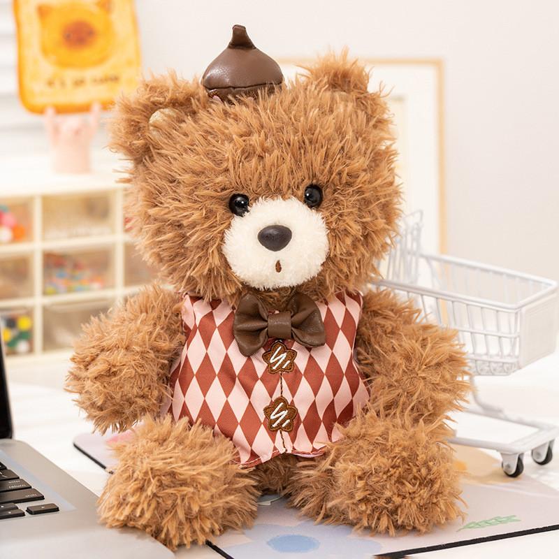 Plush Teddy Bear Toy With Soft Polyester Filling For Kids And Giftgiving