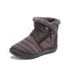 Fashion Kidmi Women's Boots Warm Soft-bottom Waterproof Cotton Shoes Wear-resistant shock absorption Boots Suitable for Snowy Conditions